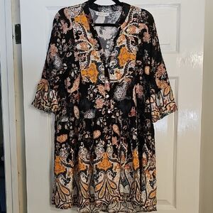 Karamel Italy Paisley Print Dress